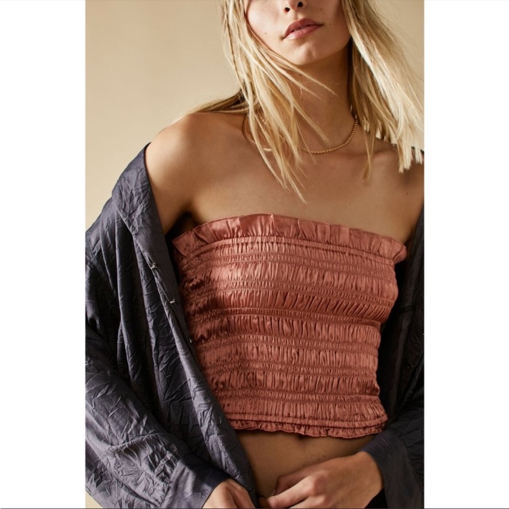 Free people be right back tube top NWT